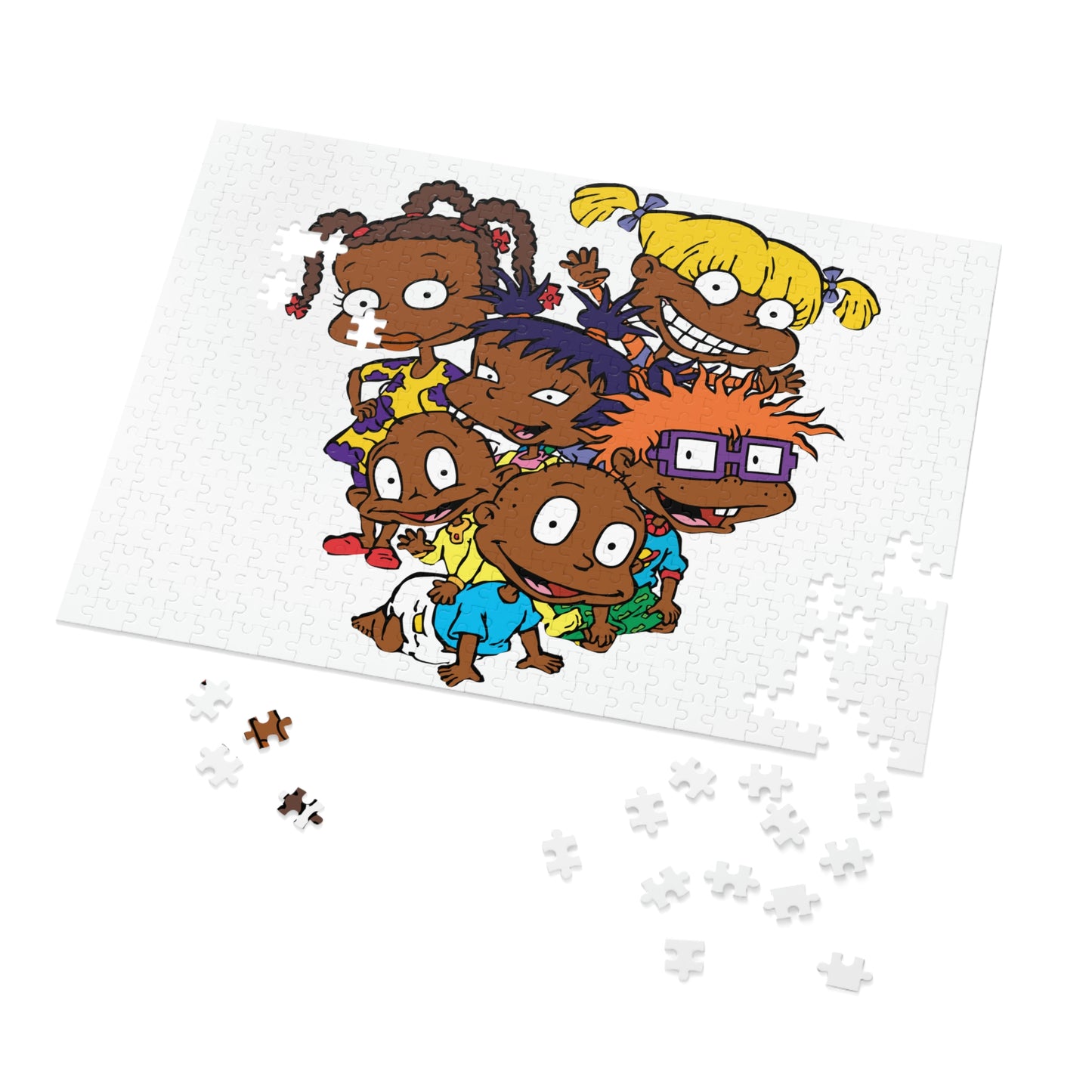 Afro-Ruggrats- Jigsaw Puzzle (30, 110, 252, 500,1000-Piece)