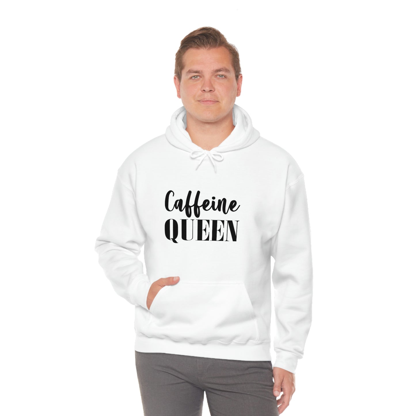 Caffeine Queen Unisex Heavy Blend Hooded Sweatshirt