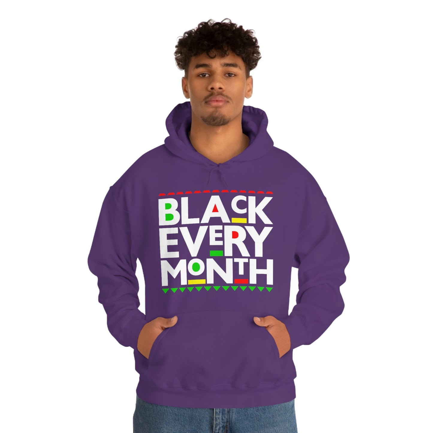 Black Every Month-Unisex Heavy Blend Hooded Sweatshirt