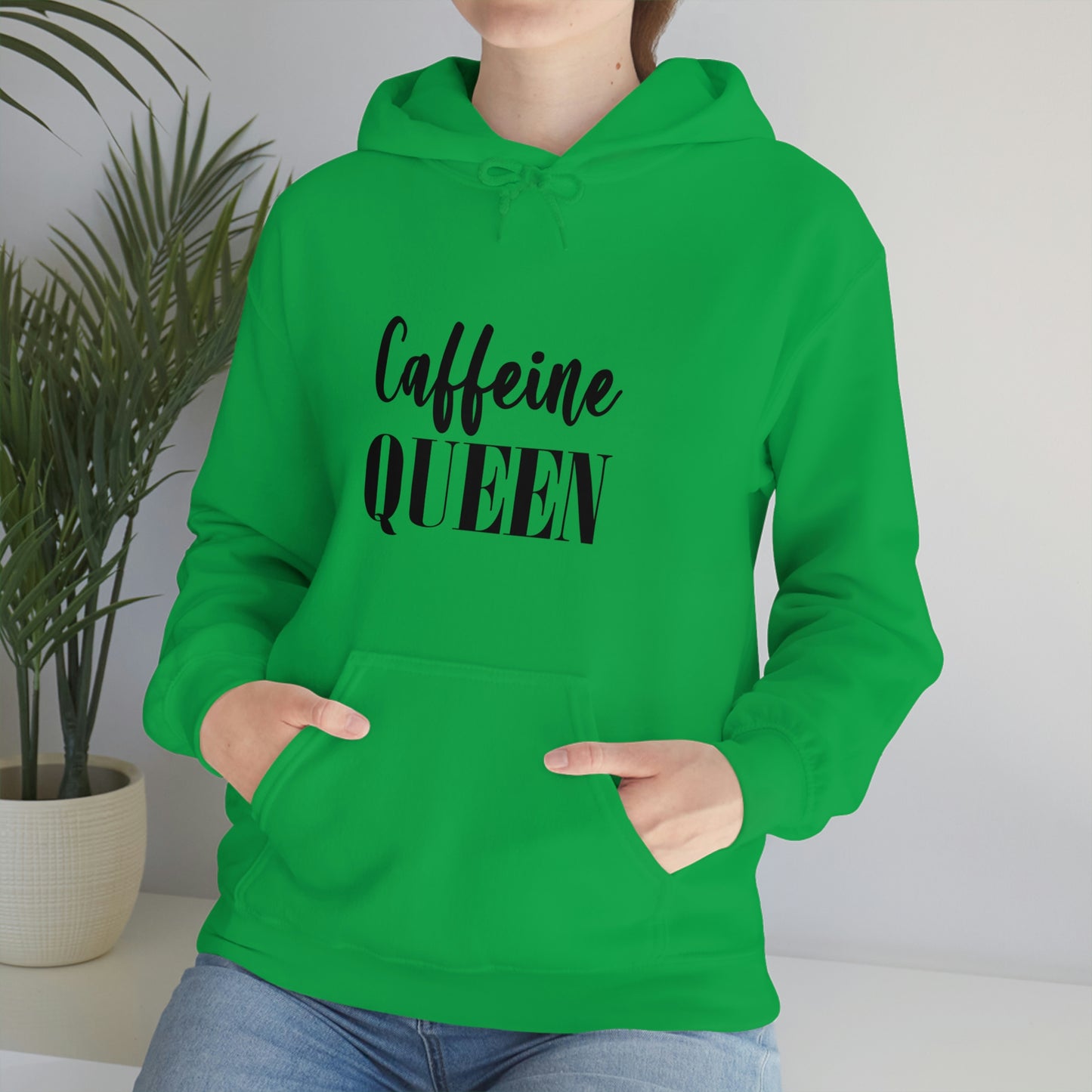 Caffeine Queen Unisex Heavy Blend Hooded Sweatshirt