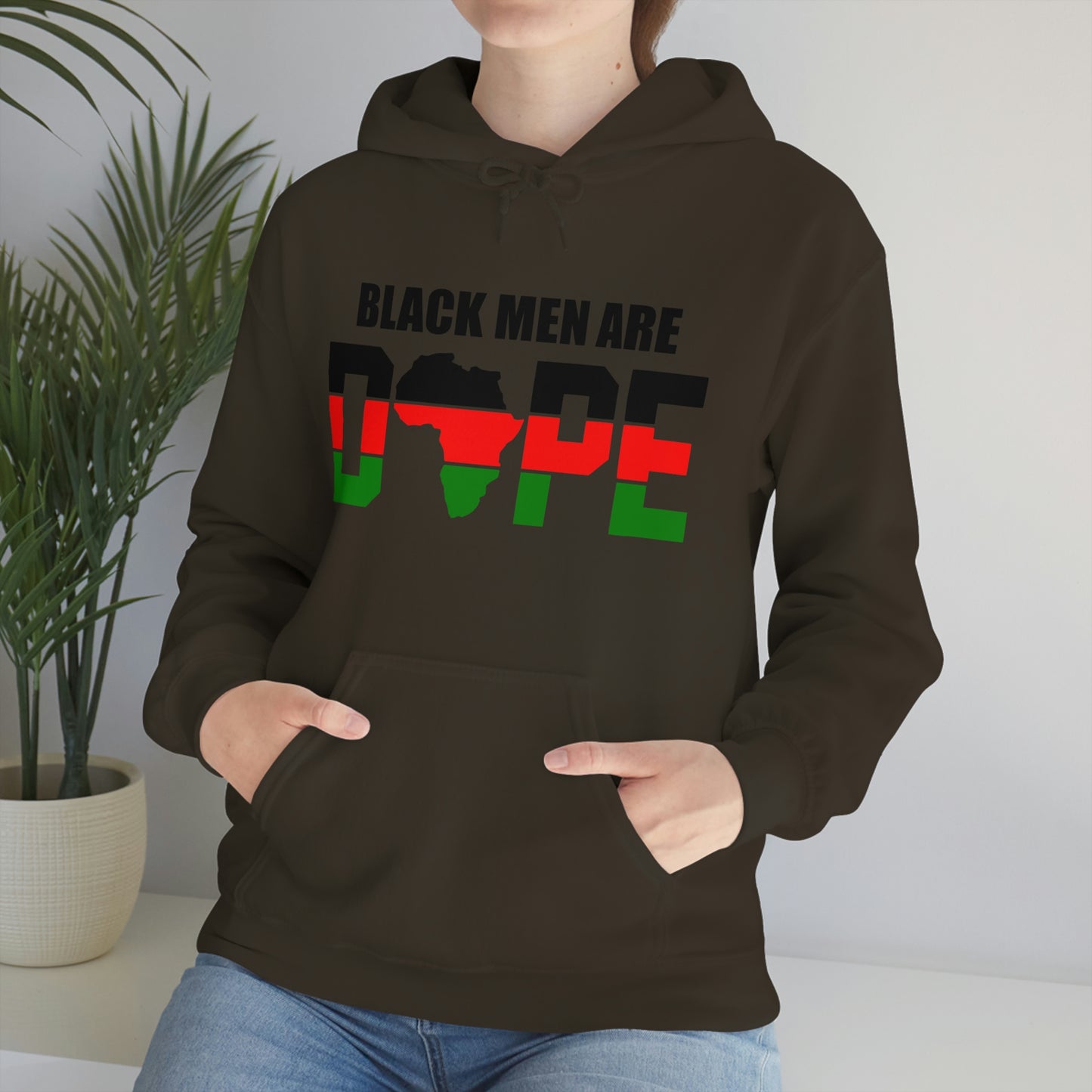 Black Men are Dope- Unisex Heavy Blend Hooded Sweatshirt