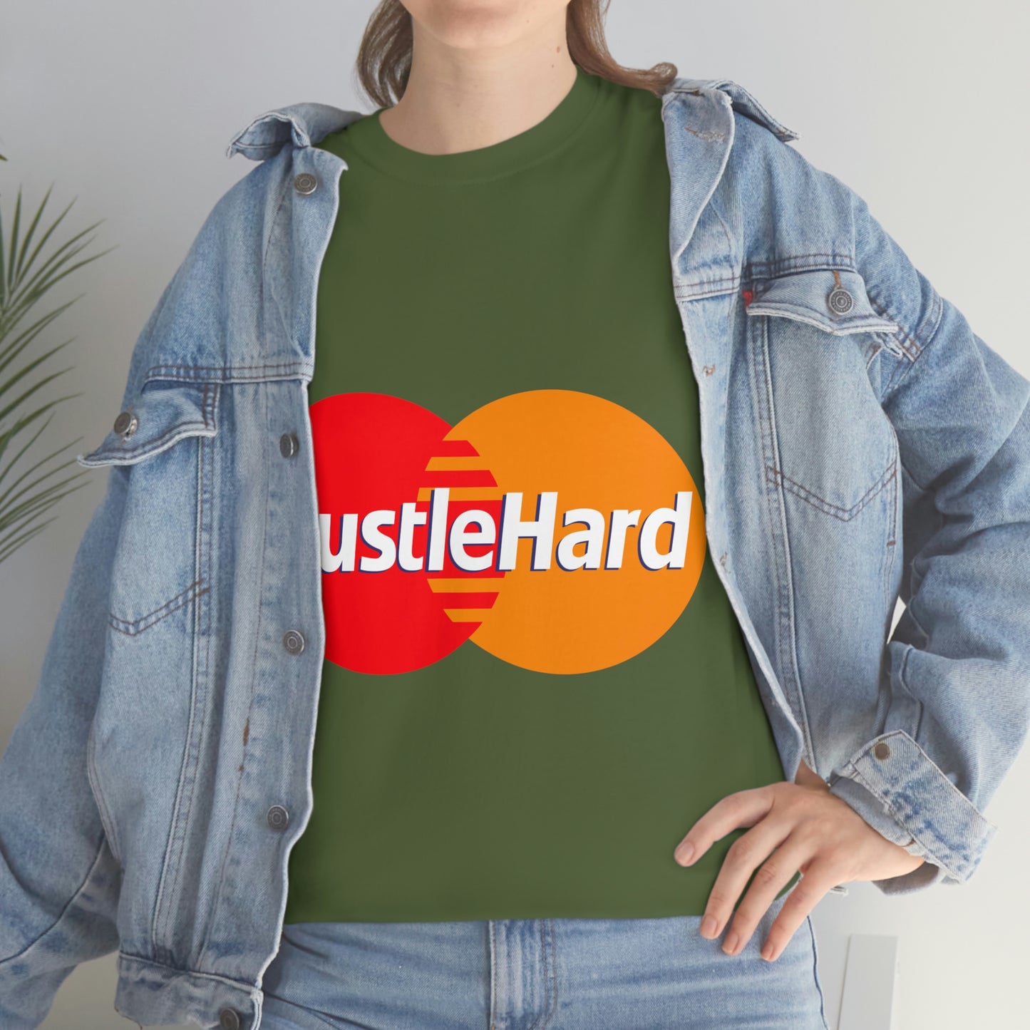 Hustle Hard -Unisex Heavy Cotton Tee