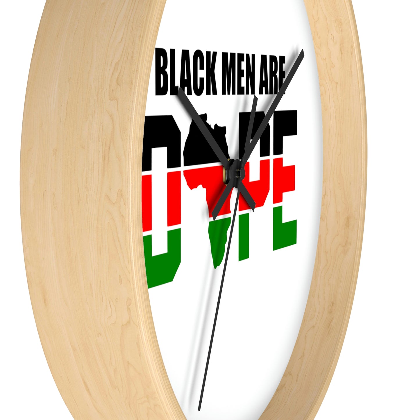 Black Men Are Dope- Wall clock