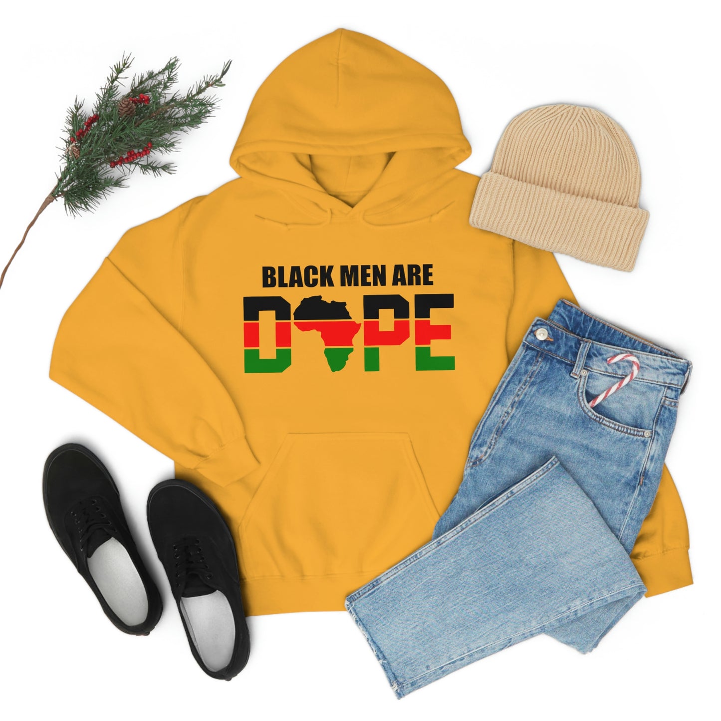 Black Men are Dope- Unisex Heavy Blend Hooded Sweatshirt