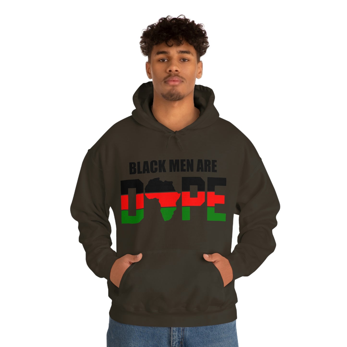 Black Men are Dope- Unisex Heavy Blend Hooded Sweatshirt