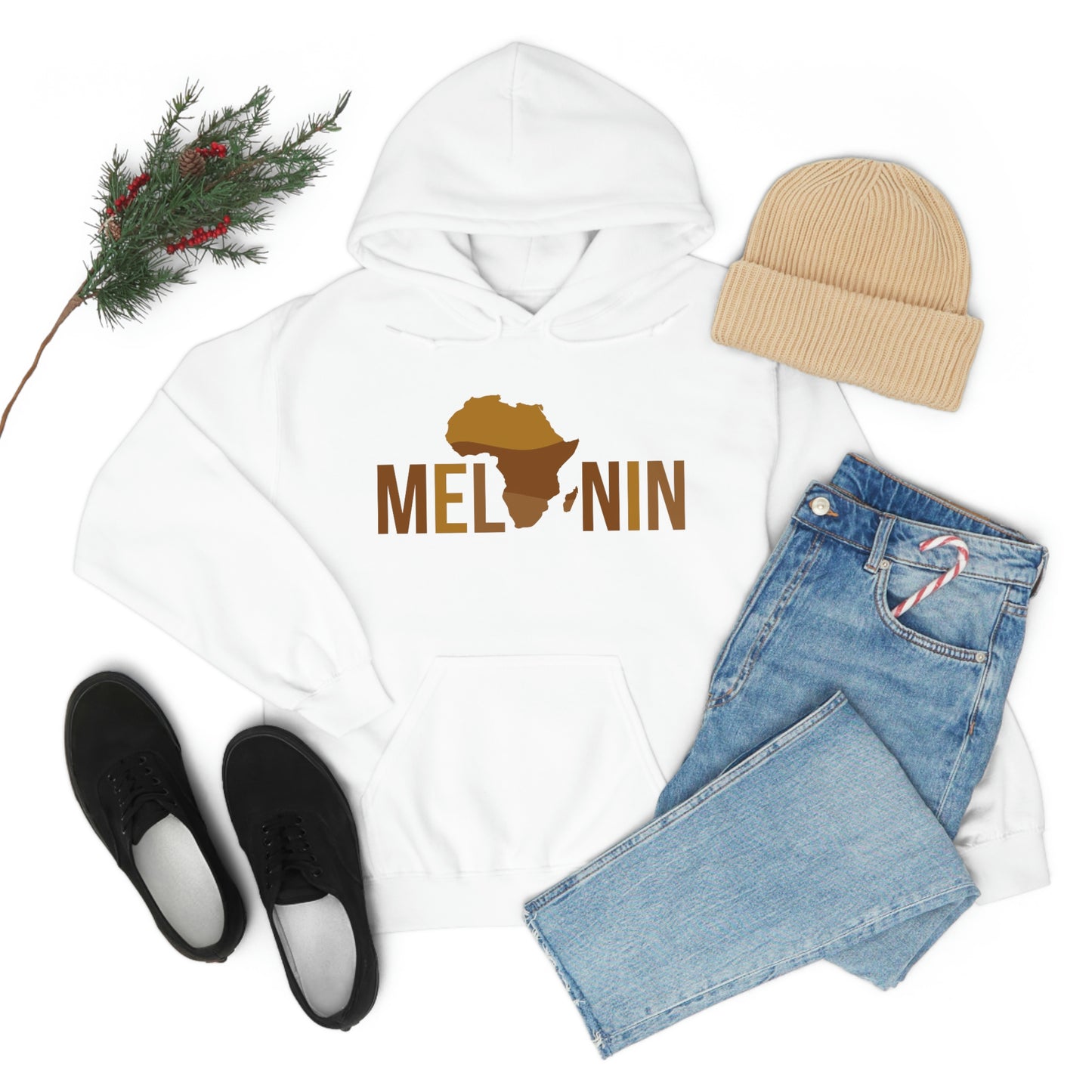 Melanin-Unisex Heavy Blend Hooded Sweatshirt