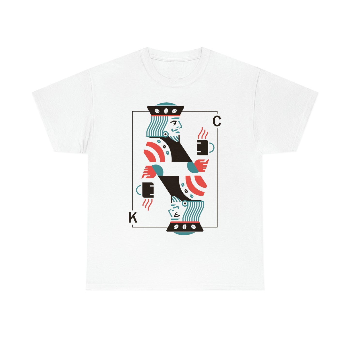 King of Hearts-Unisex Heavy Cotton Tee