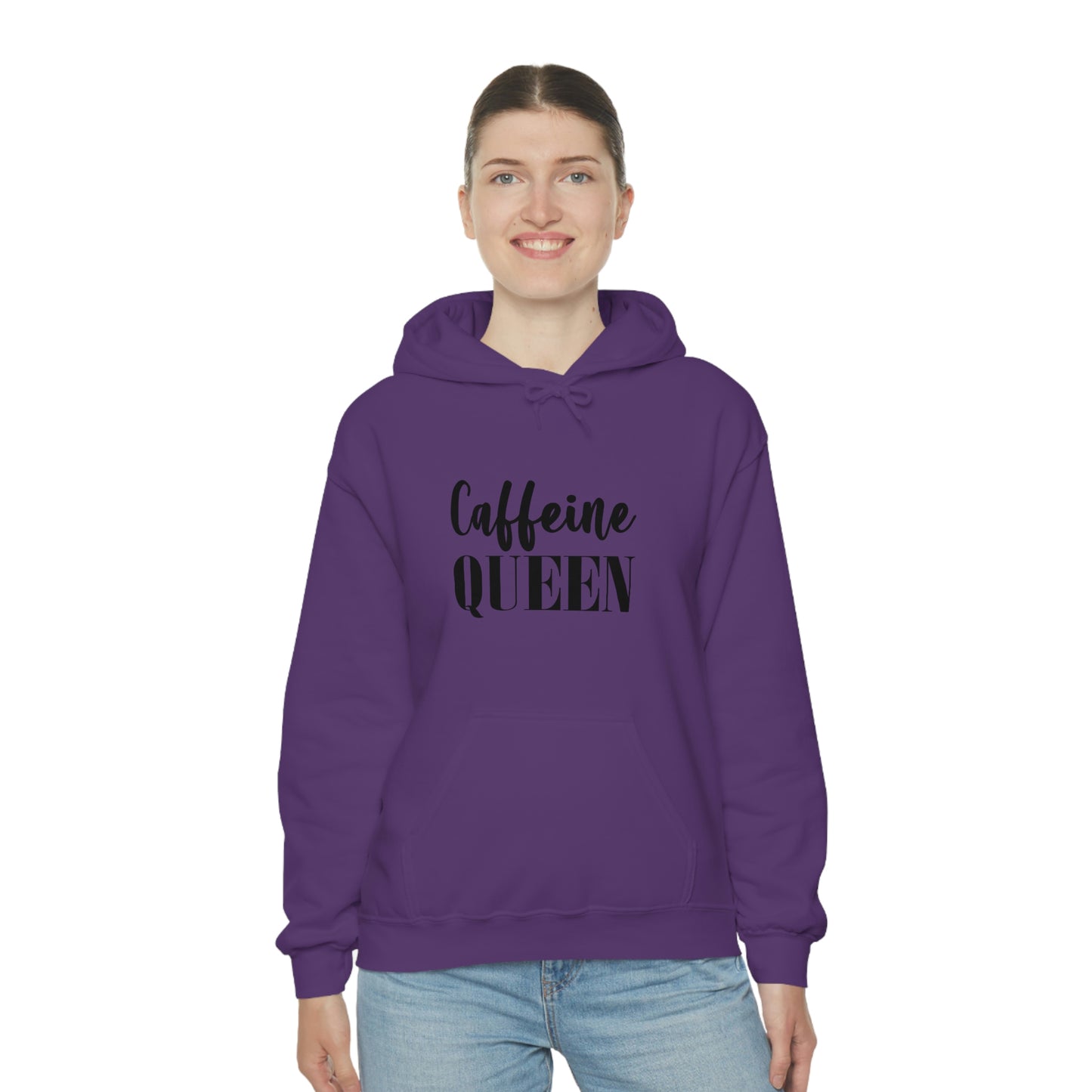 Caffeine Queen Unisex Heavy Blend Hooded Sweatshirt