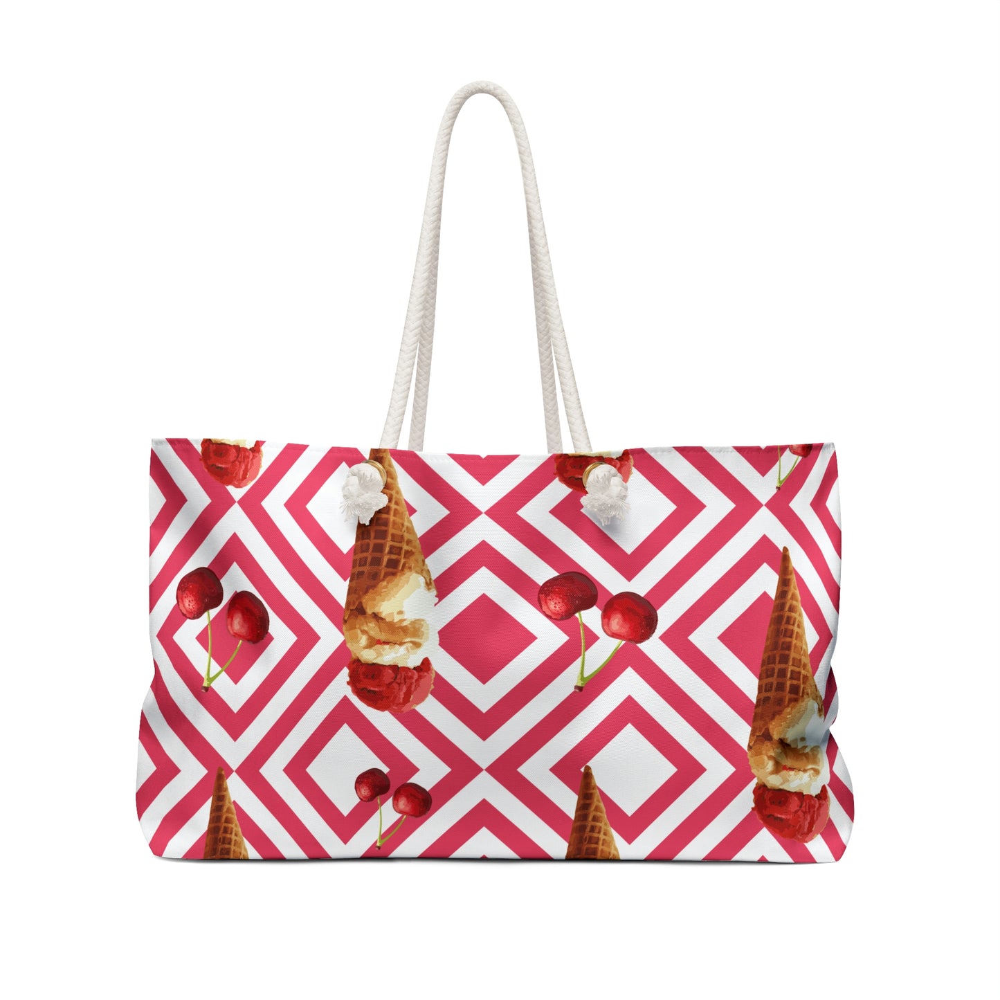 Cherry Ice Cream- Weekender Bag