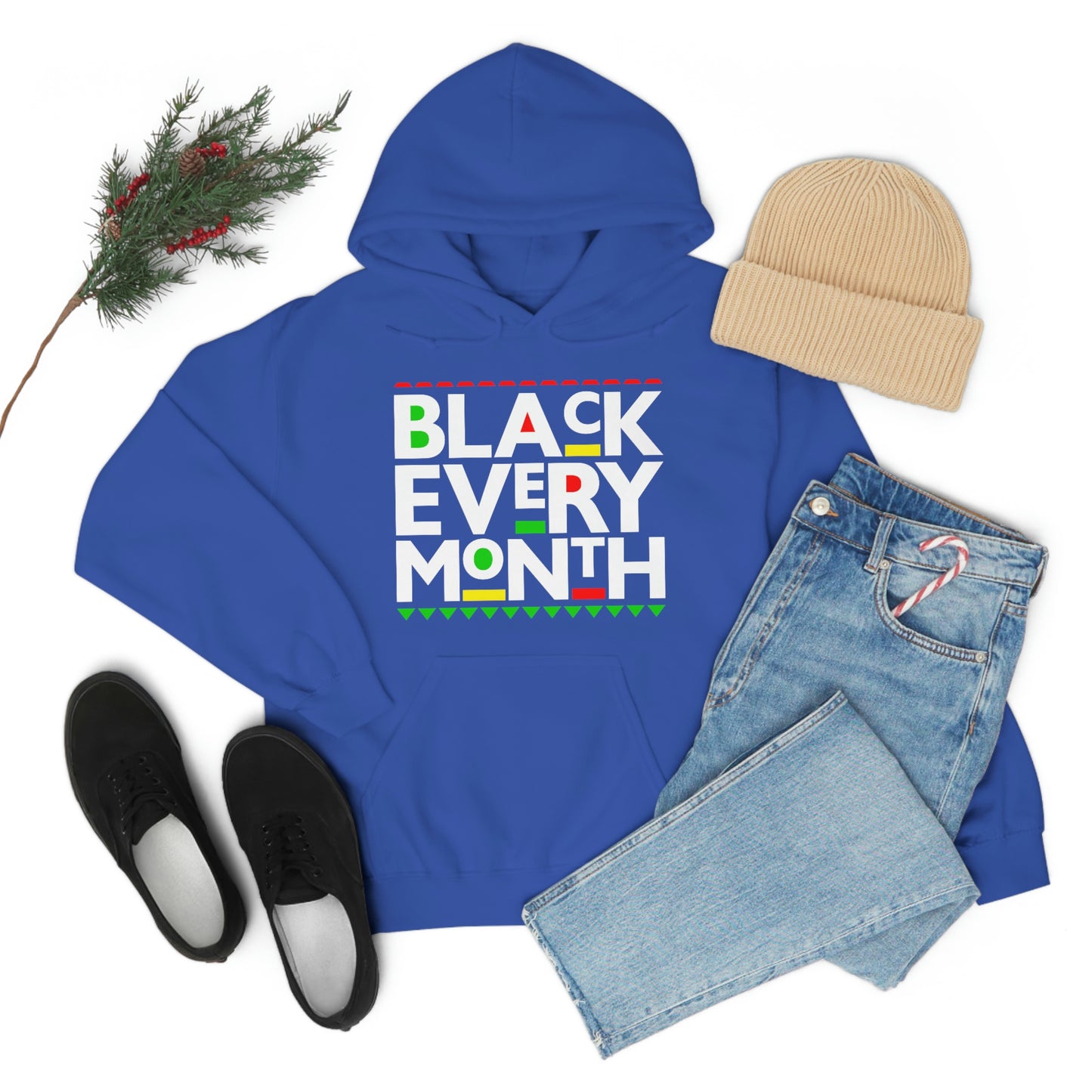 Black Every Month-Unisex Heavy Blend Hooded Sweatshirt