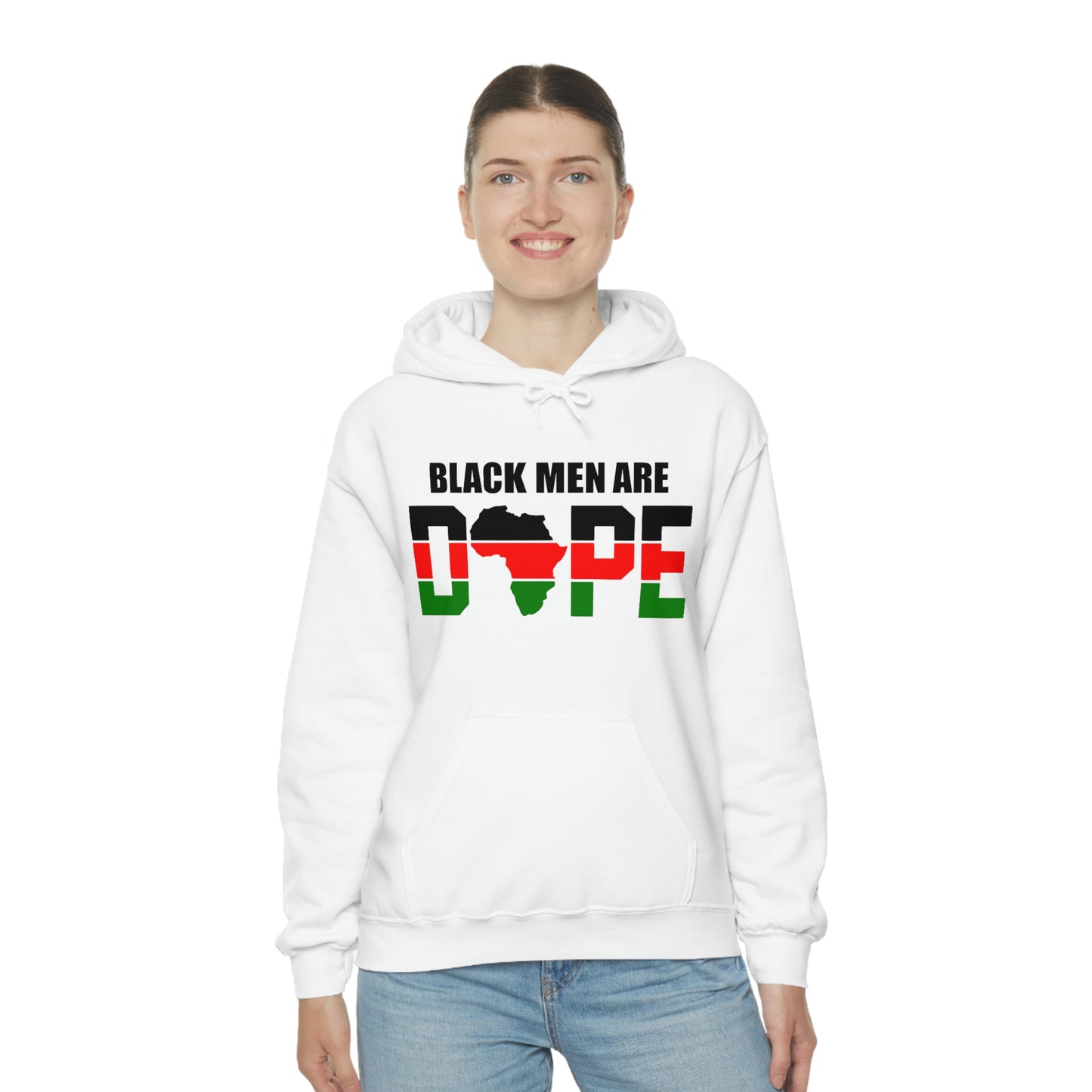 Black Men are Dope- Unisex Heavy Blend Hooded Sweatshirt