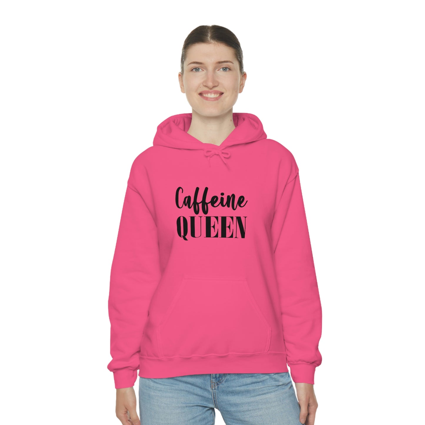 Caffeine Queen Unisex Heavy Blend Hooded Sweatshirt