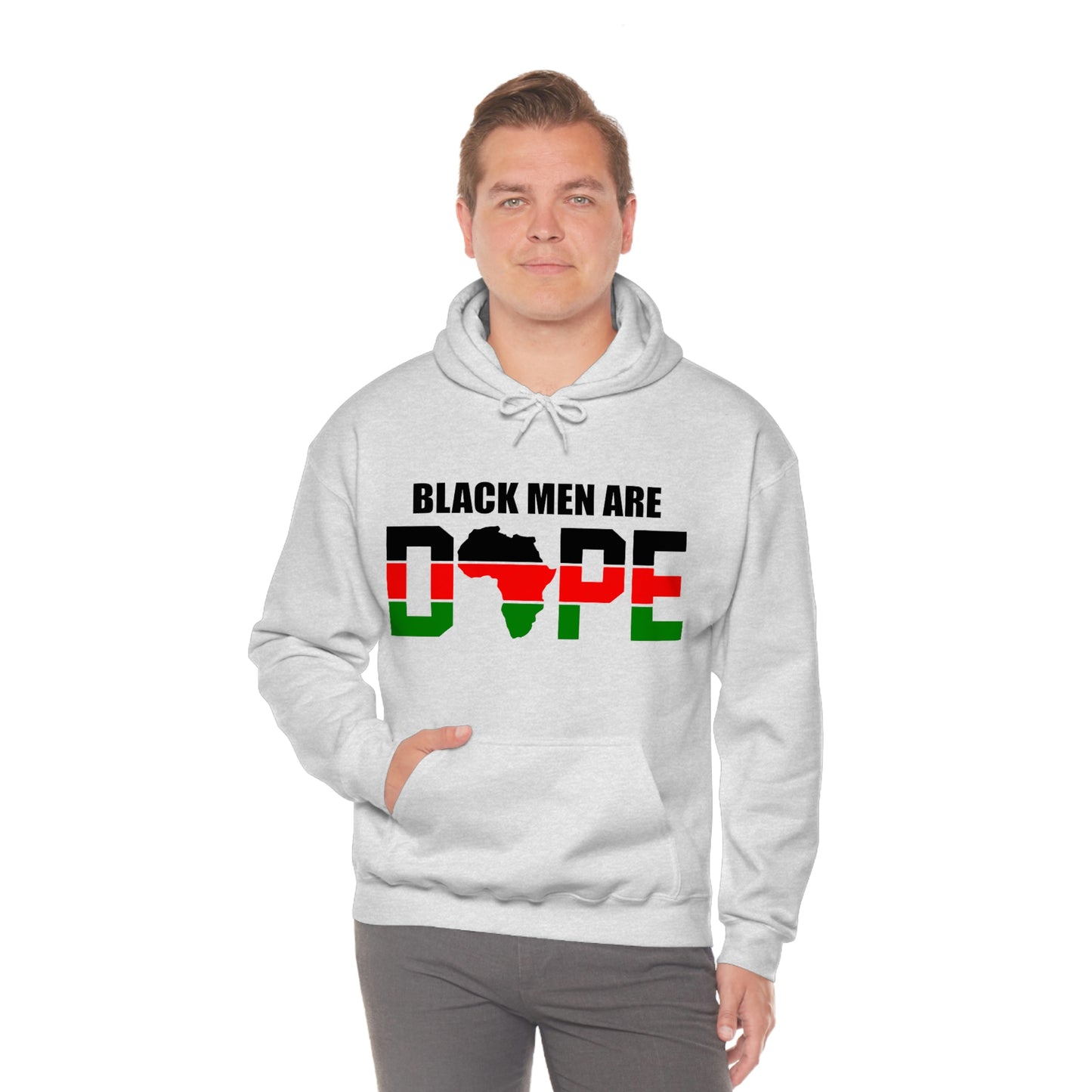 Black Men are Dope- Unisex Heavy Blend Hooded Sweatshirt