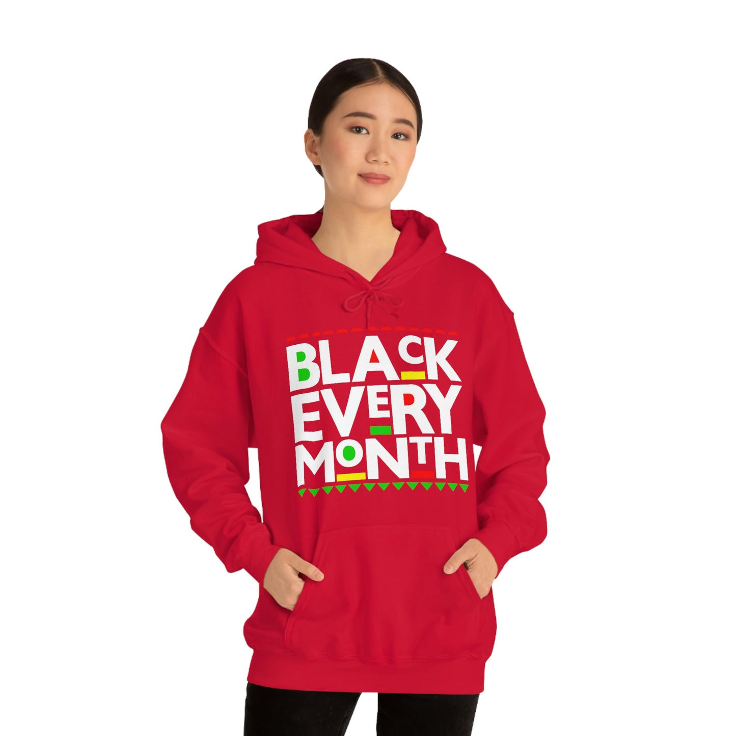 Black Every Month-Unisex Heavy Blend Hooded Sweatshirt