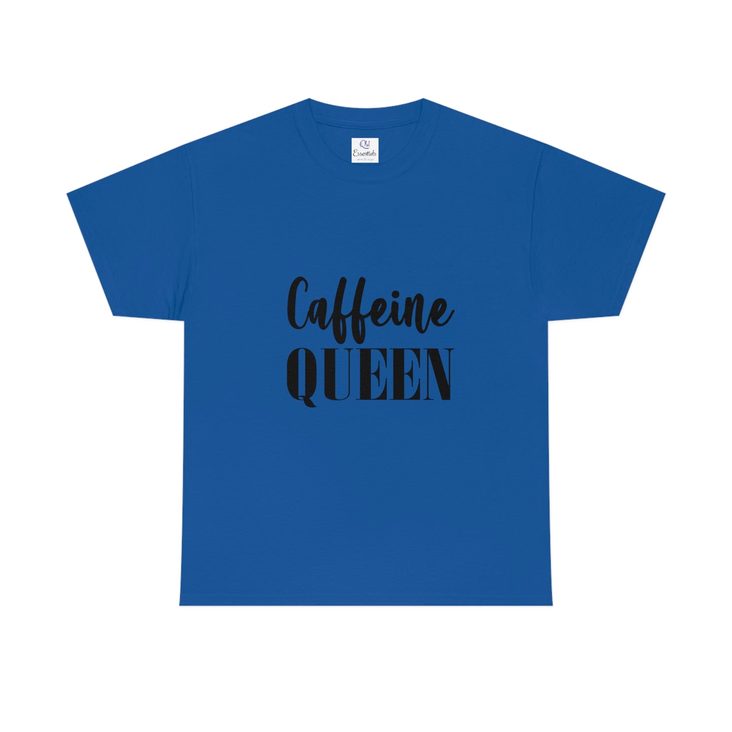 Caffeine Queen, Unisex Heavy Cotton Tee