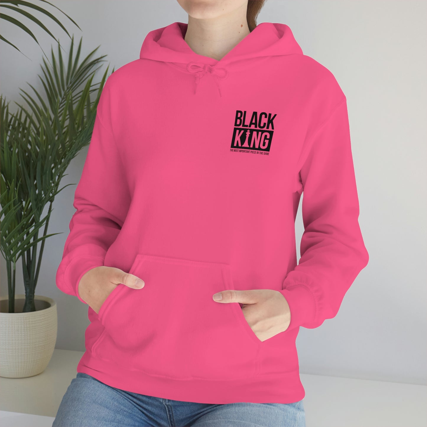 Black Kings -Chess- Heavy Blend Hooded Sweatshirt