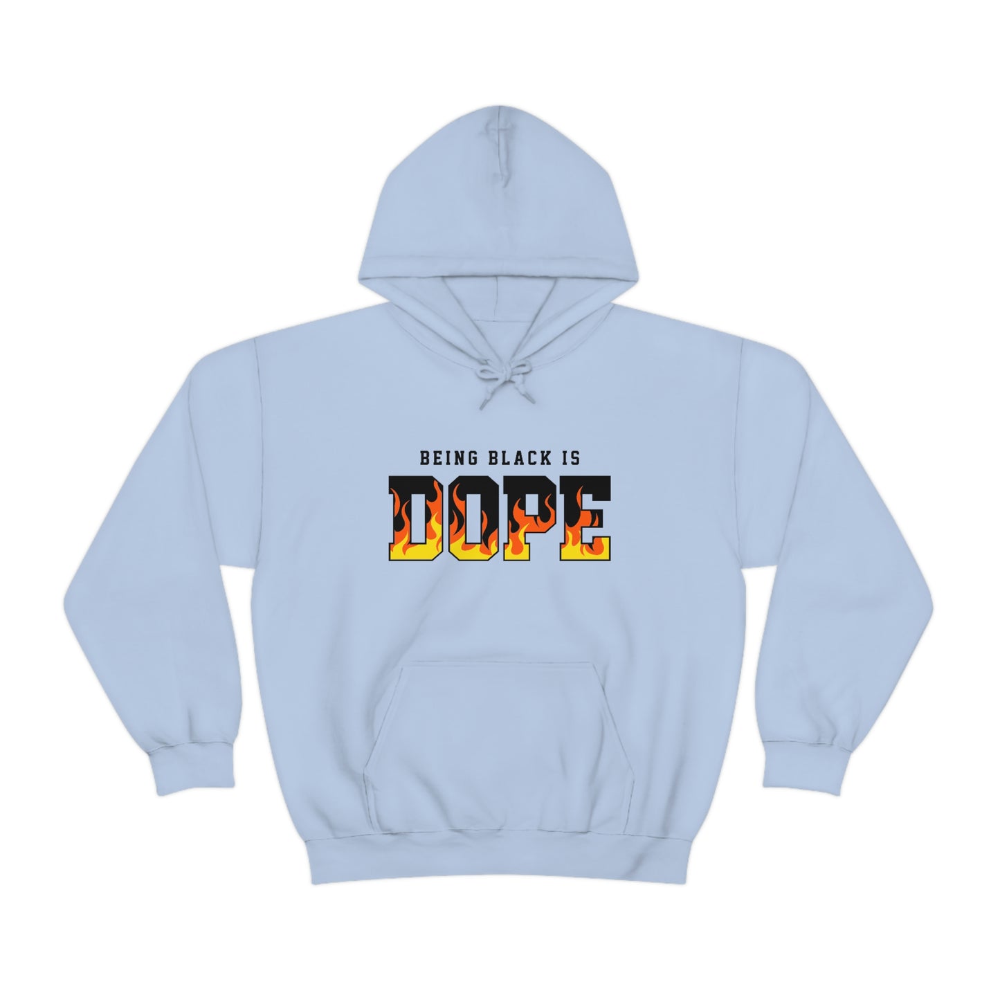 Being Black is Dope- Unisex Heavy Blend Hooded Sweatshirt