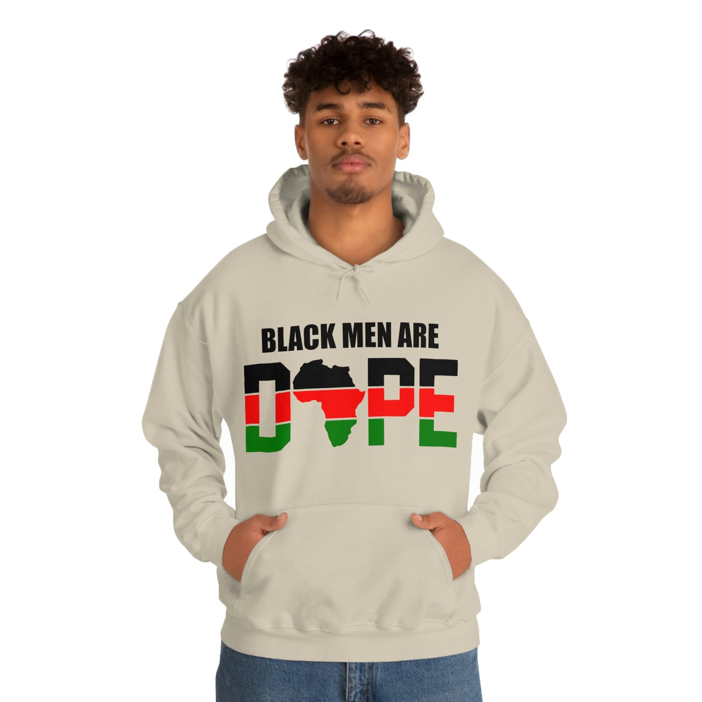 Black Men are Dope- Unisex Heavy Blend Hooded Sweatshirt