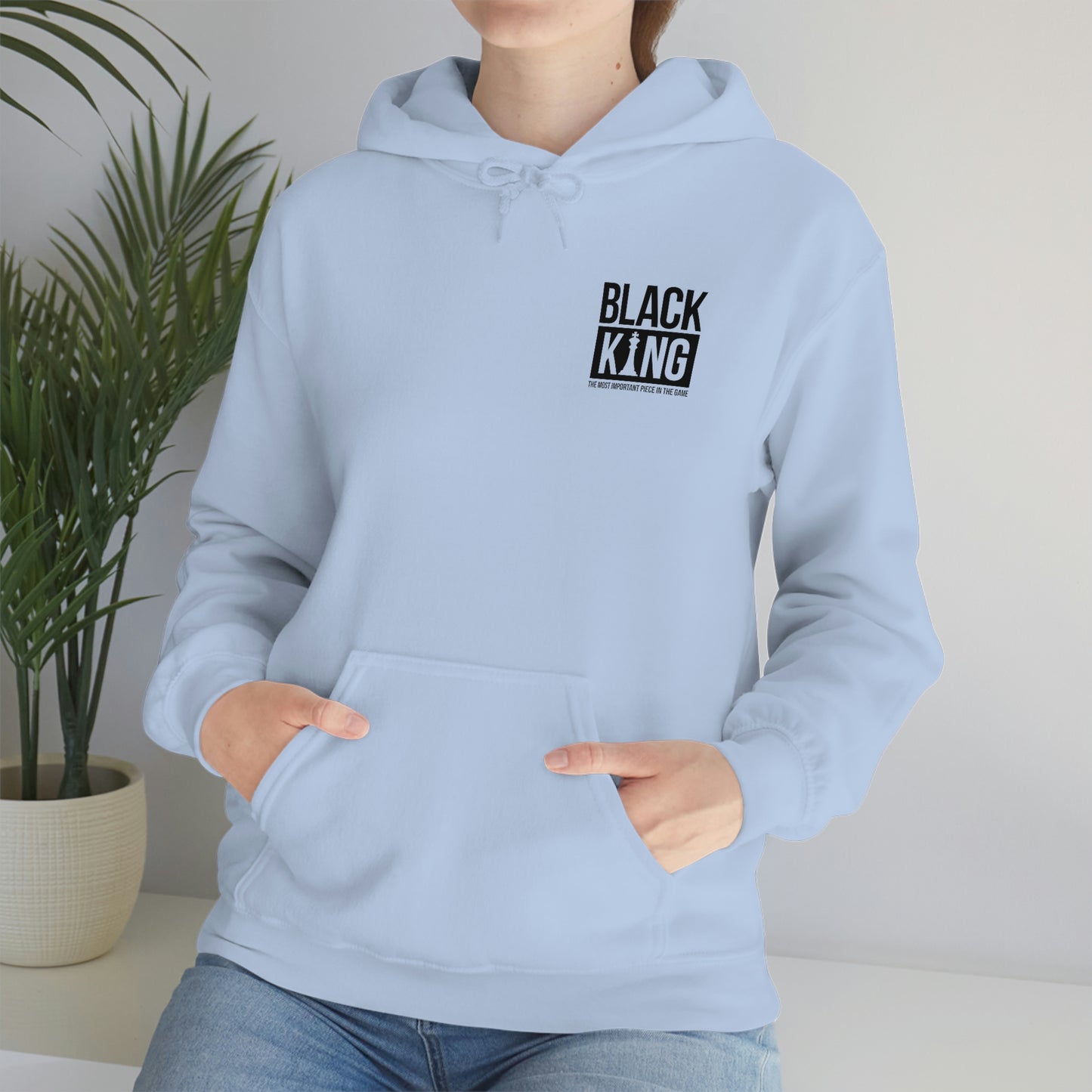 Black Kings -Chess- Heavy Blend Hooded Sweatshirt