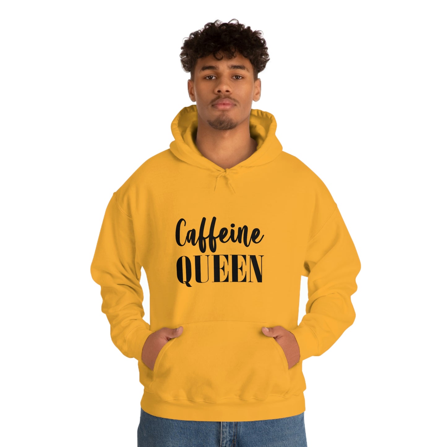 Caffeine Queen Unisex Heavy Blend Hooded Sweatshirt