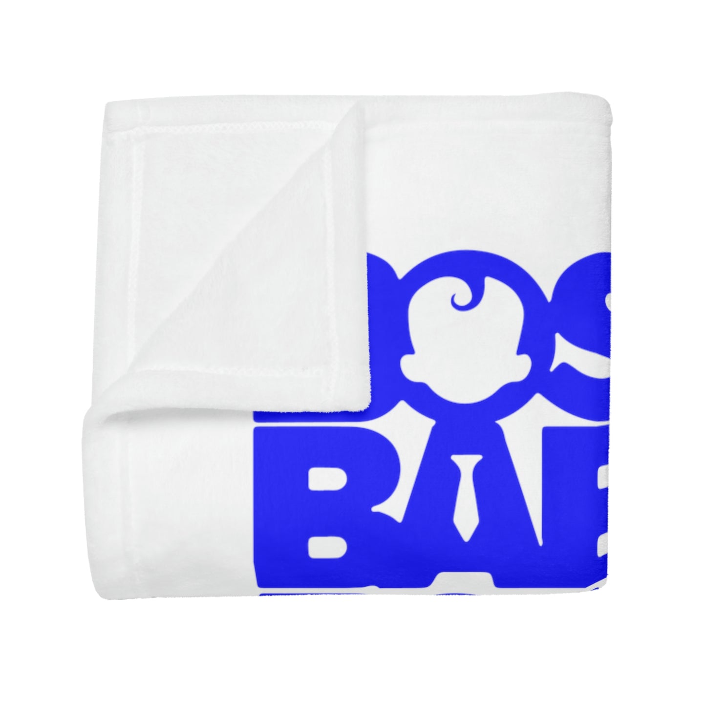 Boss Baby - Blue/White-Plush Fleece Blanket