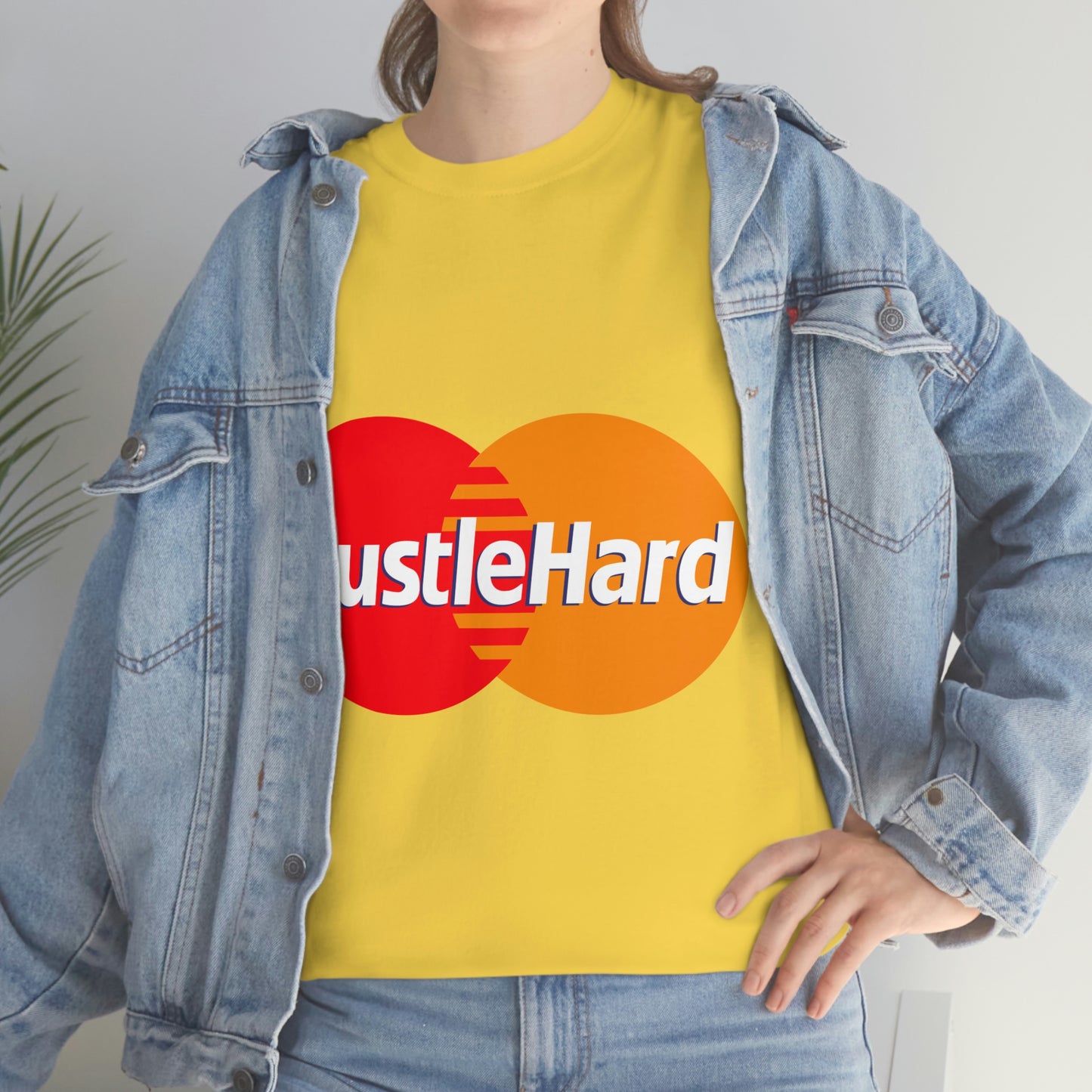 Hustle Hard -Unisex Heavy Cotton Tee