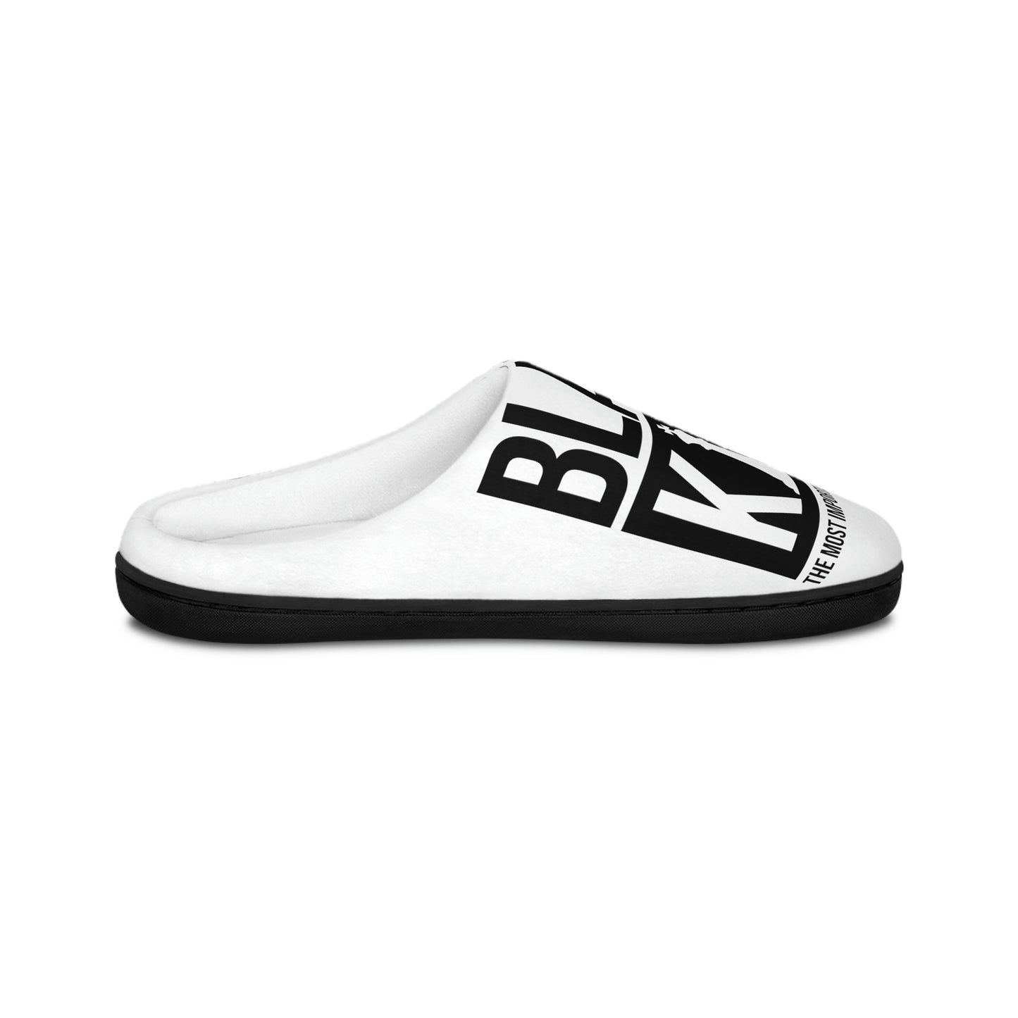 Black King - Chess-Men's Indoor Slippers