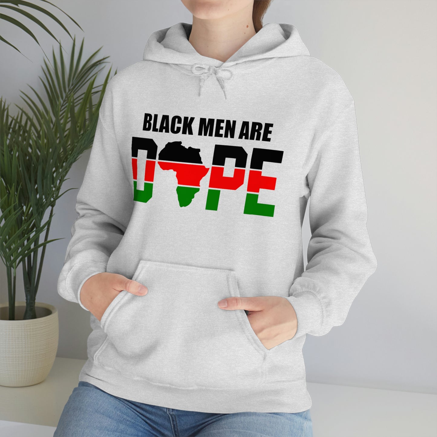 Black Men are Dope- Unisex Heavy Blend Hooded Sweatshirt