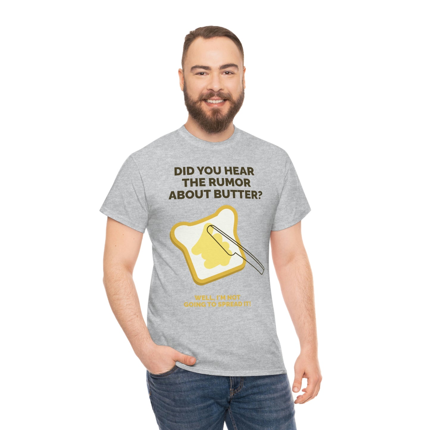 Bread and Butter-Unisex Heavy Cotton Tee