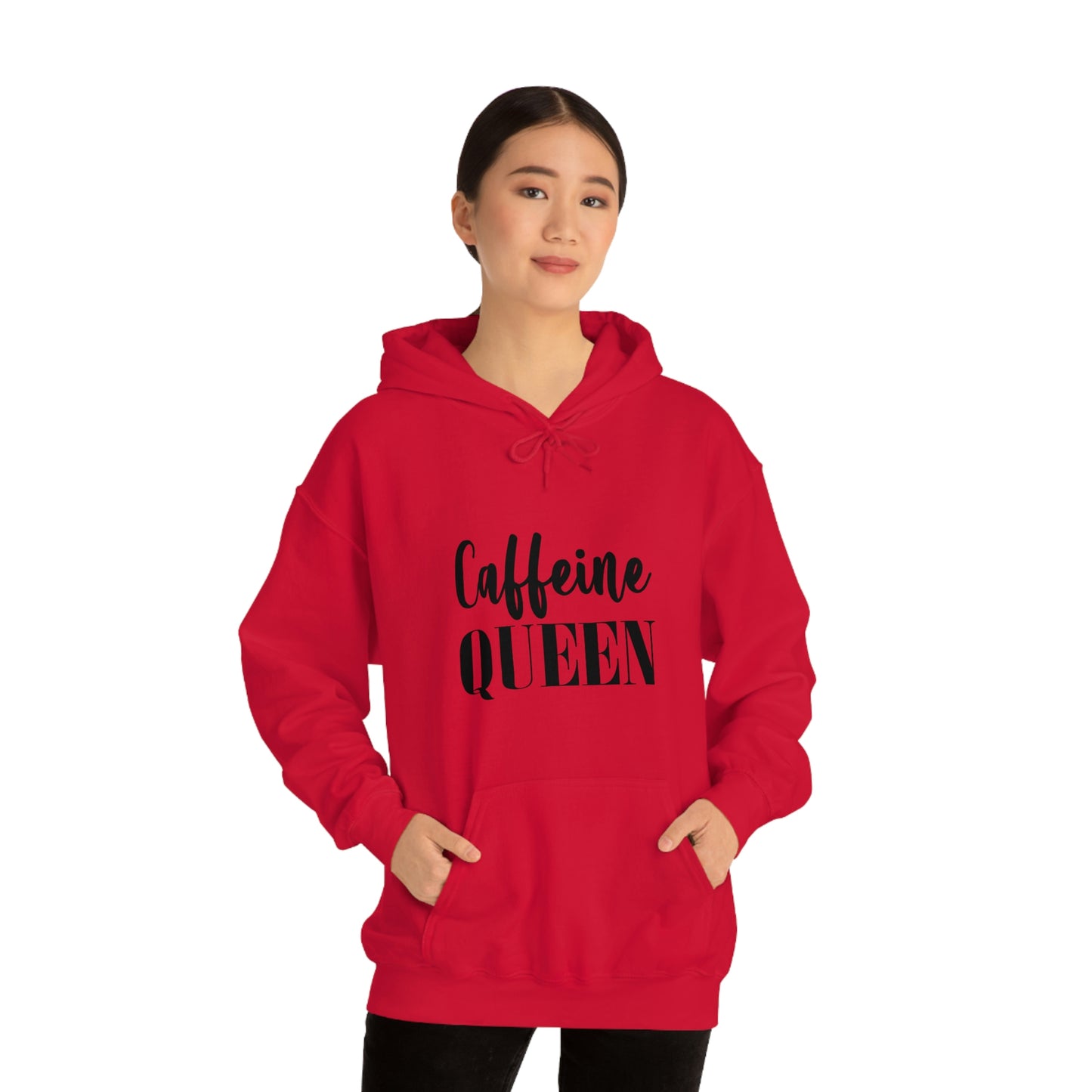 Caffeine Queen Unisex Heavy Blend Hooded Sweatshirt