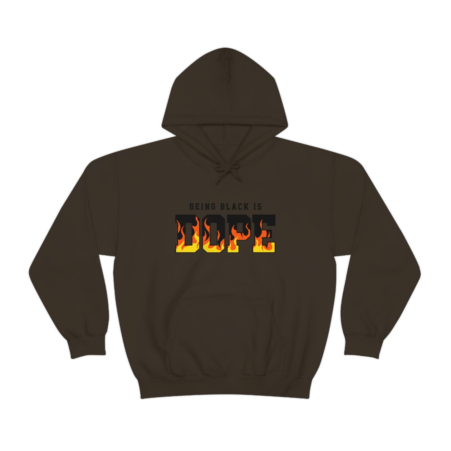 Being Black is Dope- Unisex Heavy Blend Hooded Sweatshirt