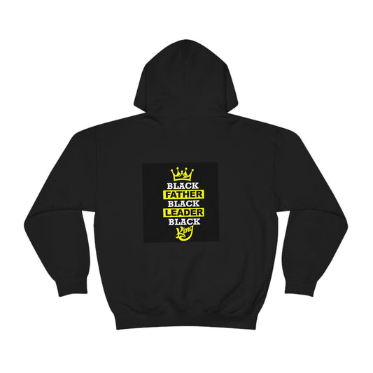 Black King- Unisex Heavy Blend Hooded Sweatshirt