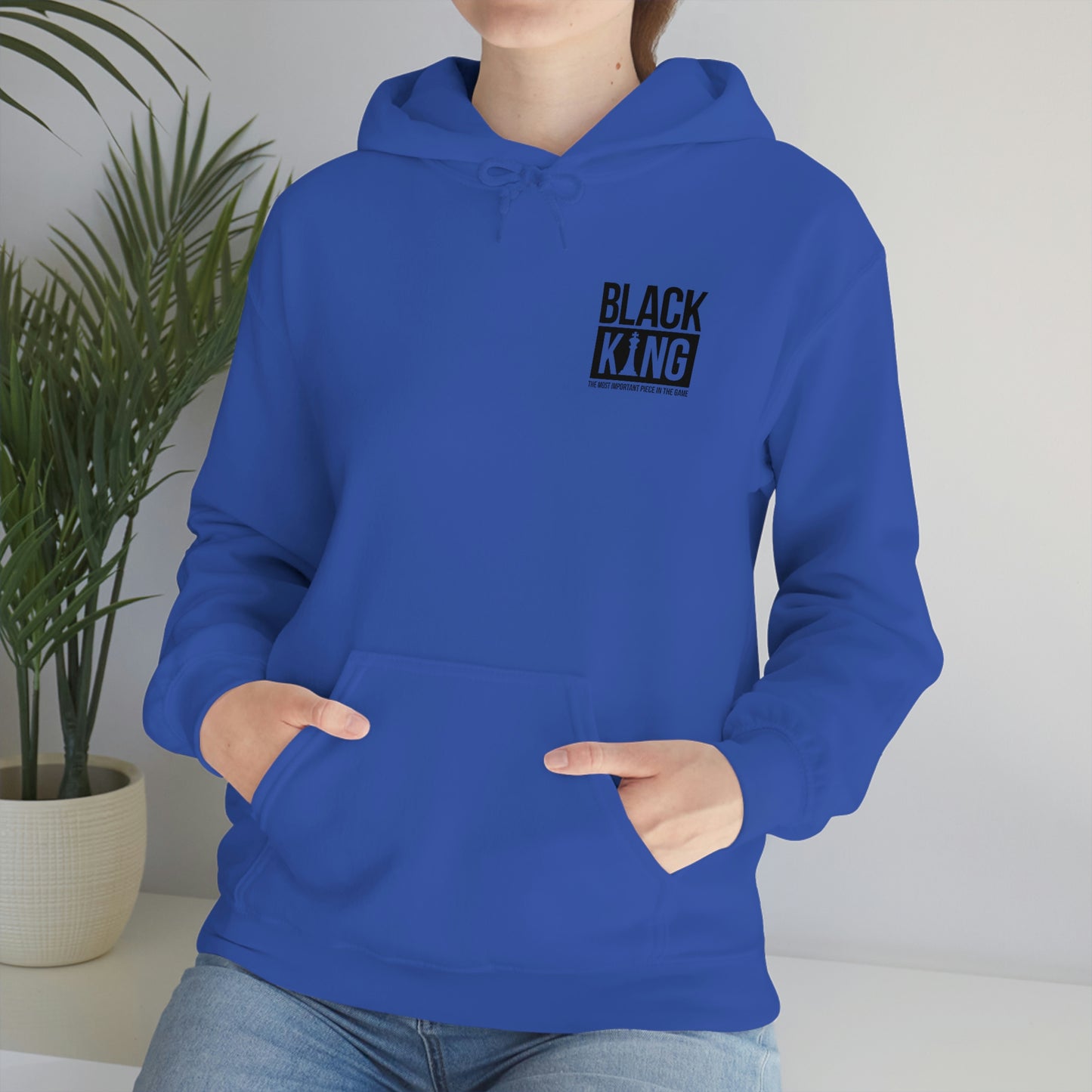 Black Kings -Chess- Heavy Blend Hooded Sweatshirt