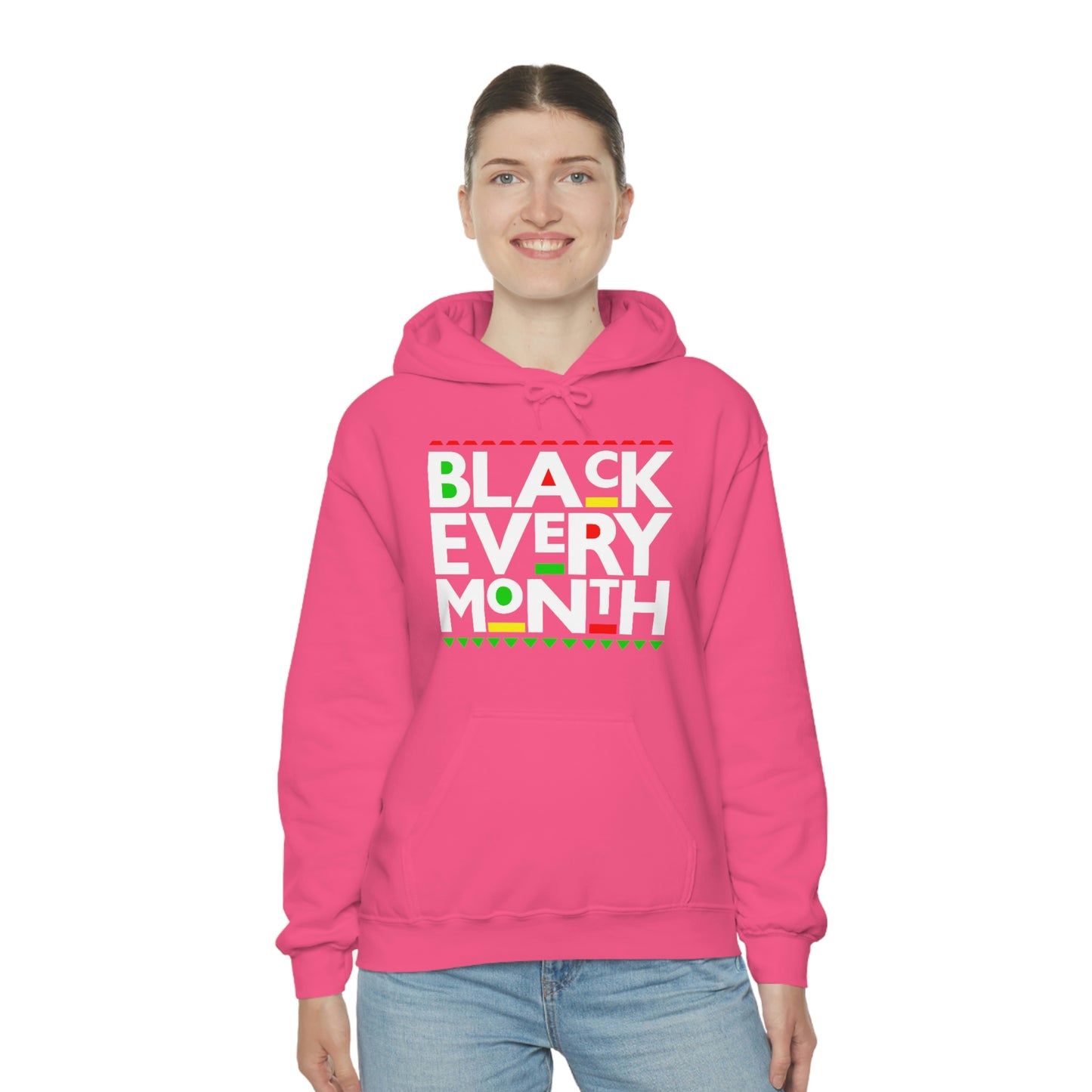 Black Every Month-Unisex Heavy Blend Hooded Sweatshirt