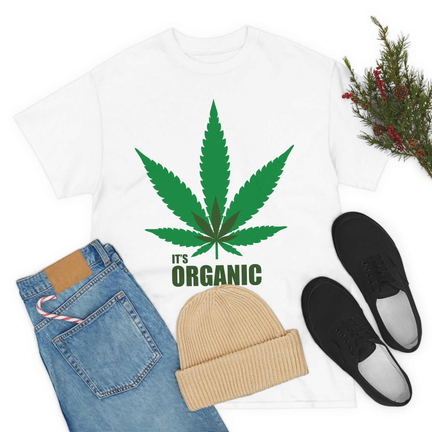 It's Organic Unisex Heavy Cotton Tee