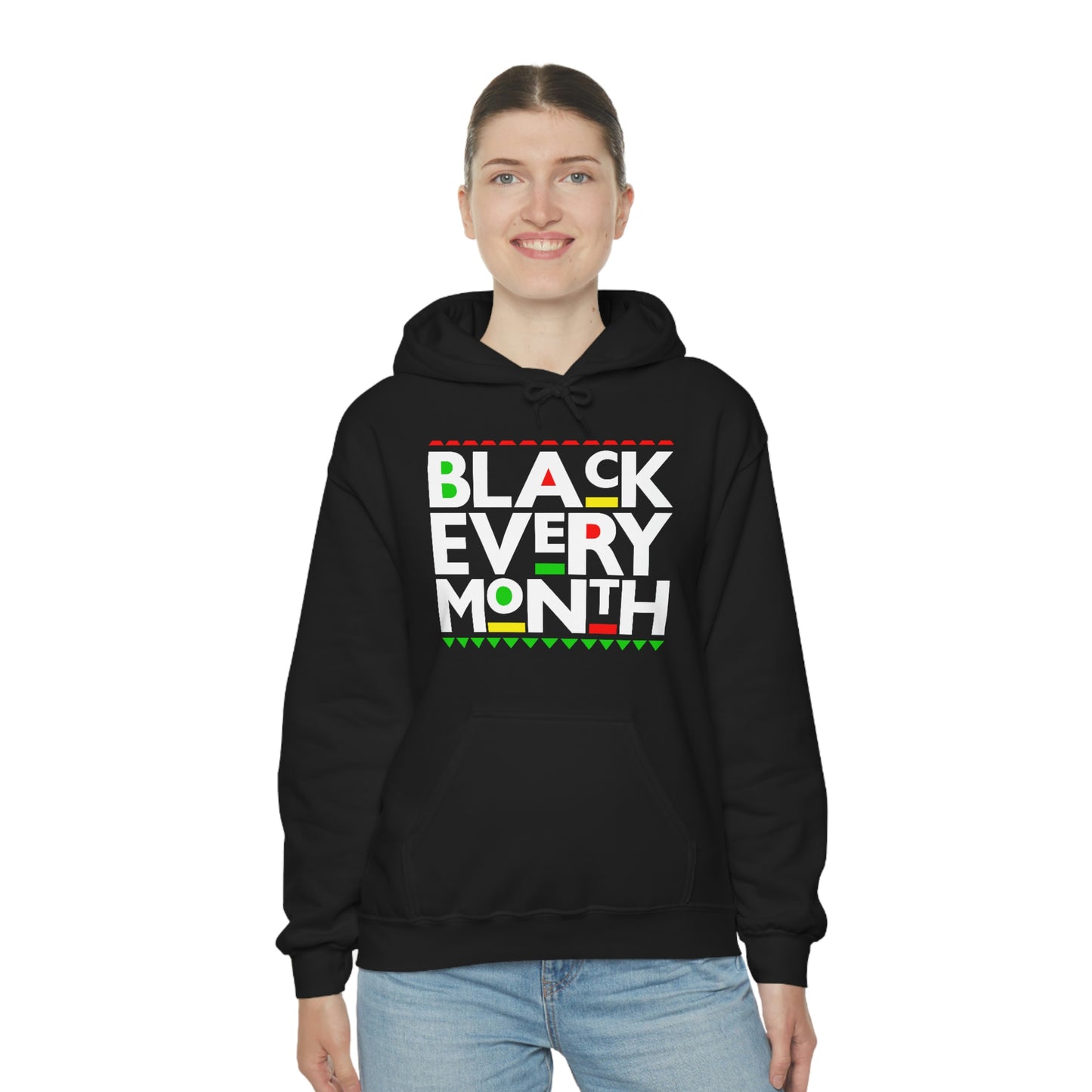 Black Every Month-Unisex Heavy Blend Hooded Sweatshirt