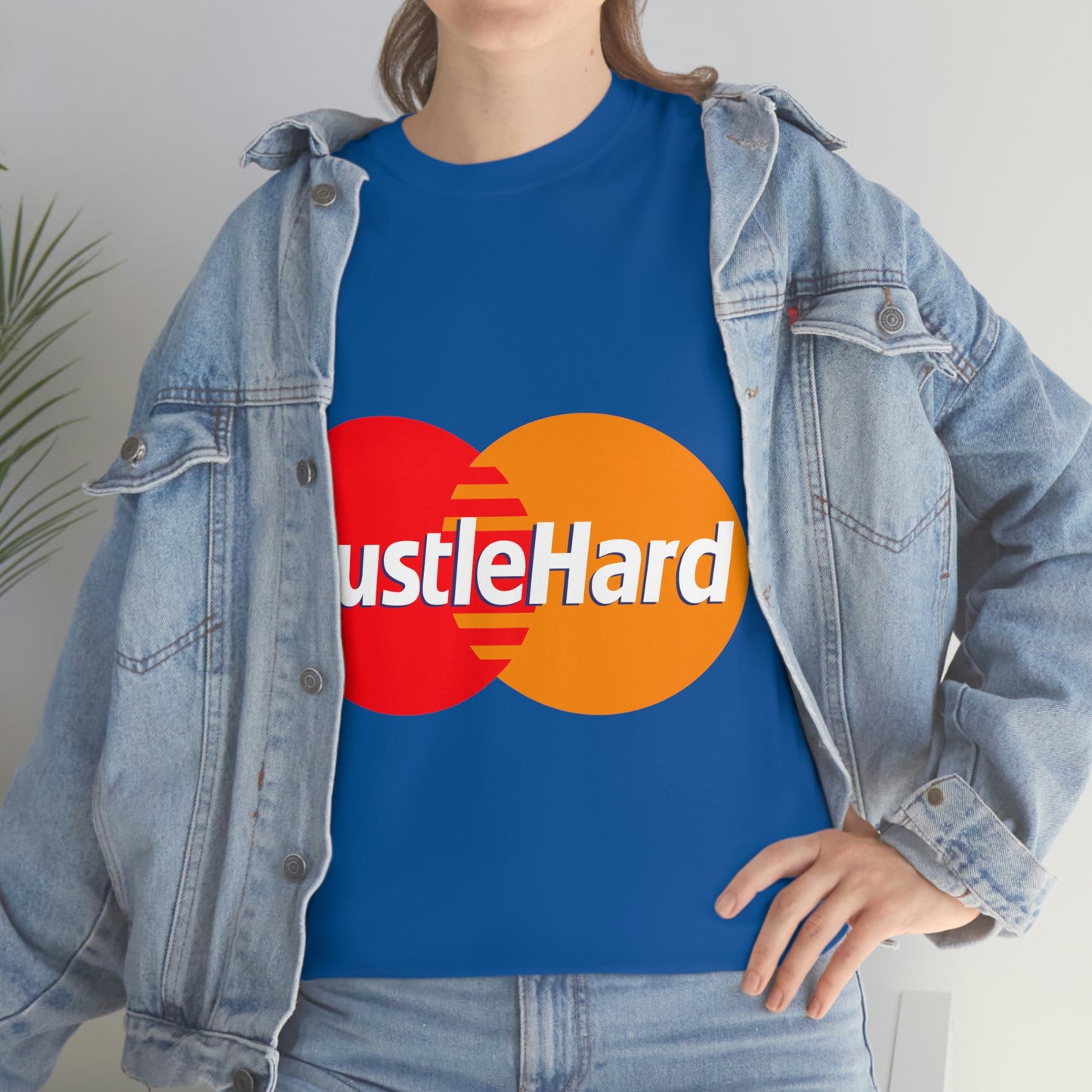 Hustle Hard -Unisex Heavy Cotton Tee