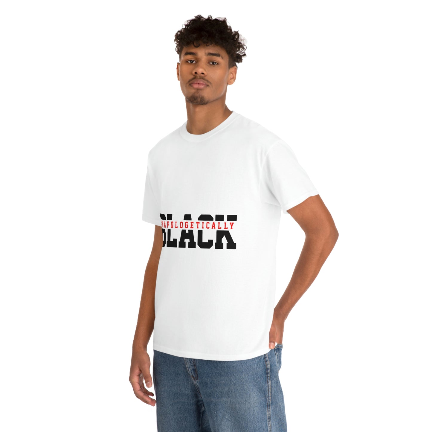 Unapologetically Black Unisex Heavy Cotton Tee