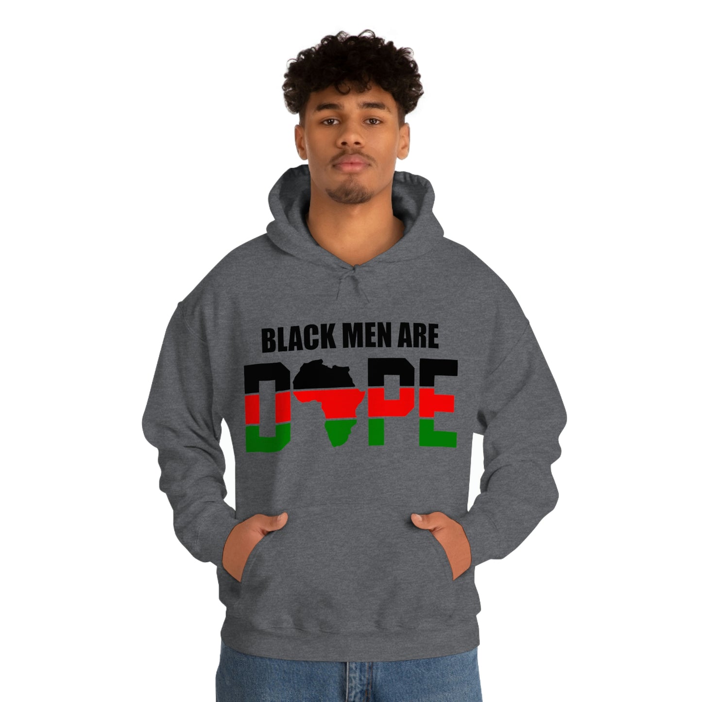 Black Men are Dope- Unisex Heavy Blend Hooded Sweatshirt