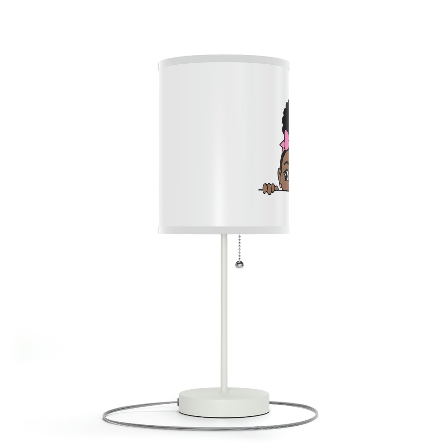 Girl Peek-A-Boo -Lamp on a Stand, US|CA plug