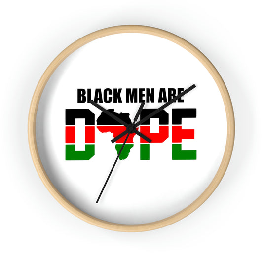 Black Men Are Dope- Wall clock