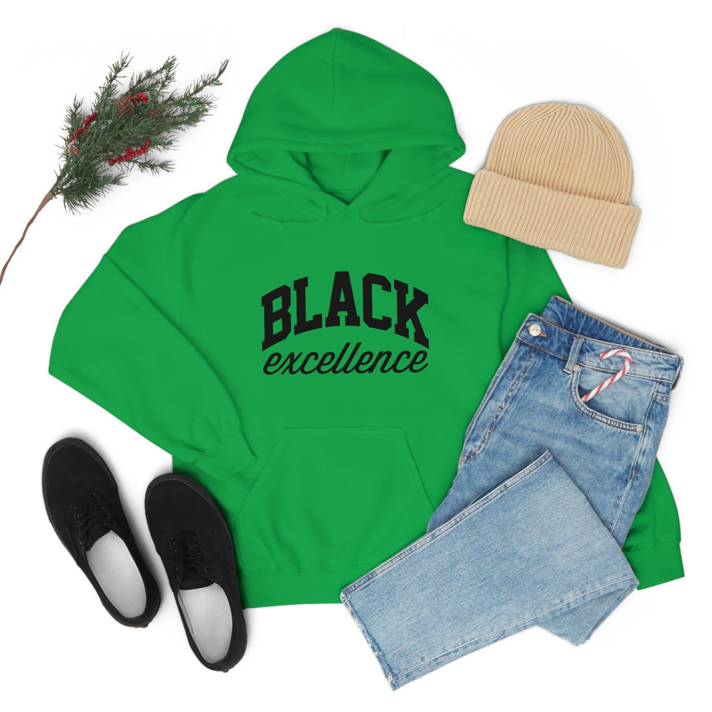 Black Excellence-Unisex Heavy Blend Hooded Sweatshirt